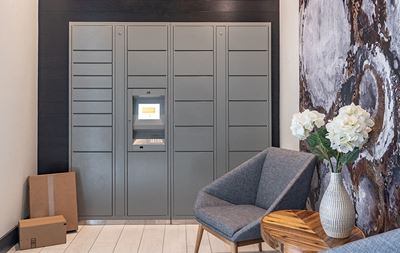 Marshall Park - Raleigh, NC - 24-hour package lockers